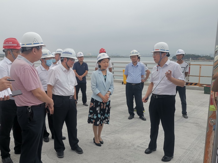 0907【工程公司】省委、省政府領(lǐng)導調研翔安大橋項目建設情況1_調整大小.jpg